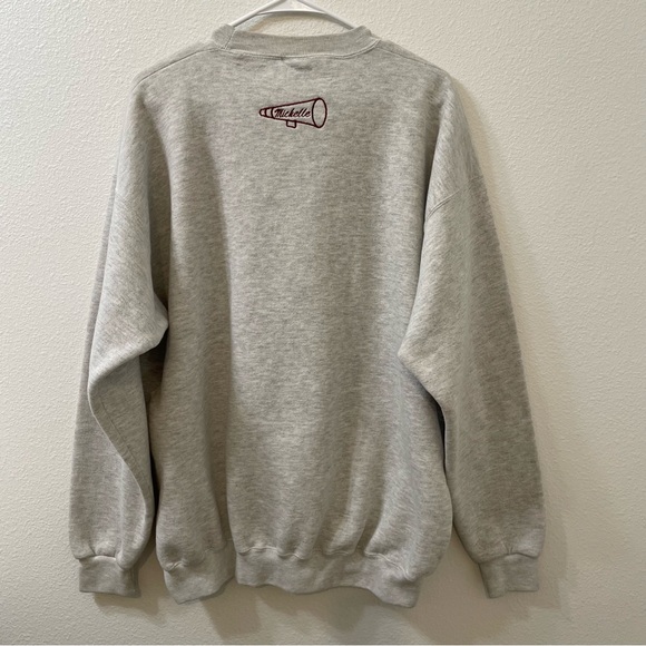 Santee Foxes pullover sweatshirt gray xl - Picture 4 of 4
